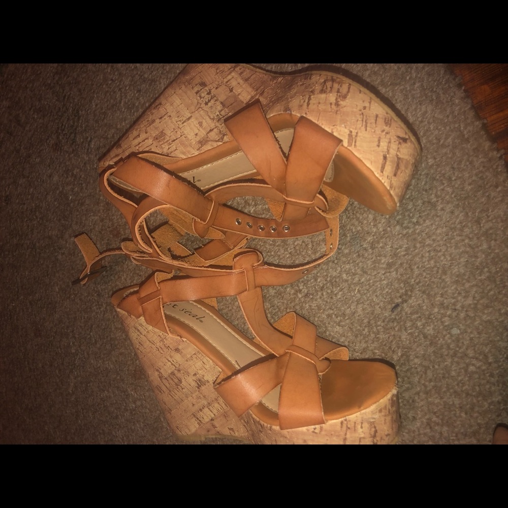 Cute high wedges